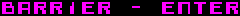 barrier